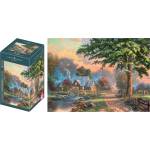 Schmidt Spiele - Puzzle Kinkade: Simpler Times - wooden - 1 000 piese