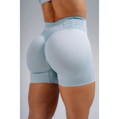 Nebbia Extra push-up šortky Primal 857 light blue
