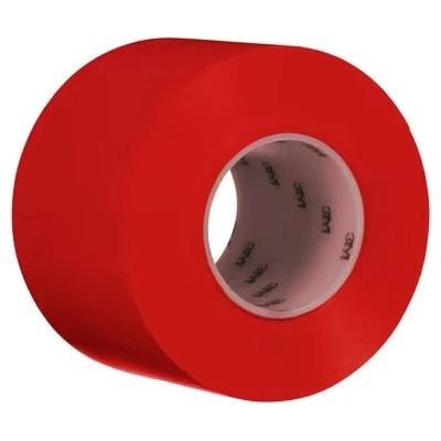 3M 971 Extrémne odolná popisovacia páska na značenie podláh 32,9 m x 50 mm červená