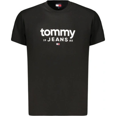 Tommy Hilfiger pánské tričko s krátkým rukávem Black