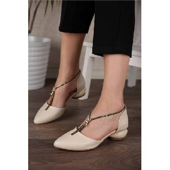 Moda Trend Дамски ежедневни обувки - Бежови 299629 (299629_Бежов)