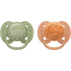 Philips Залъгалки Philips Avent - Ultra Soft, 18 м, 2 броя, сърна/гъска (SCF093/06) - baby