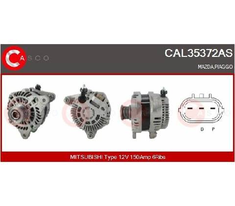 ALTERNATOR 12V 150A