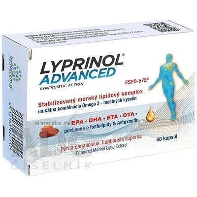 LYPRINOL Advanced Omega 3 60 ks