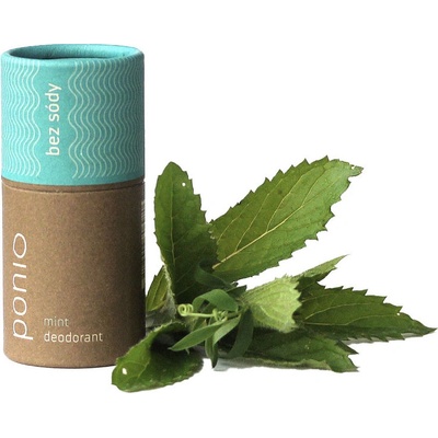 Ponio Mint přírodní bezsodný roll-on 45 g