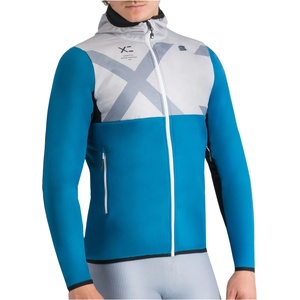 Sportful Мъжко яке за ски бягане Sportful Rythmo Jacket Cross-country ski jacket - Blue Corsair / Stone Grey (003-3359-0313)