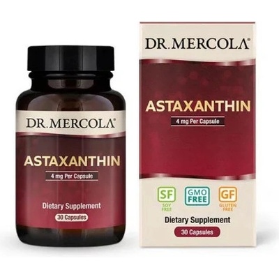 Dr. Mercola Astaxanthin, 4 mg, 30 kapslí