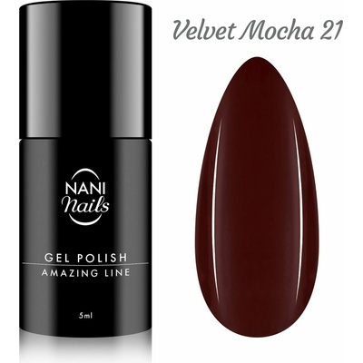 NANI gel lak Amazing LineVelvet Mocha 5 ml – Zboží Dáma