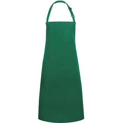Karlowsky Gastro zástěra KY133 Forest Green Pantone 554C 100x100cm