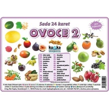 Sada 24 karet - ovoce 2 A5 21x15 cm