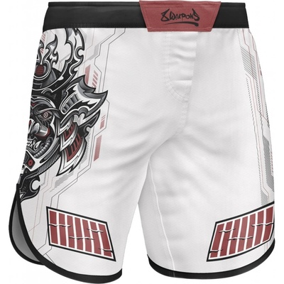 Fight šortky 8 WEAPONS Samurai 2.0 white-red