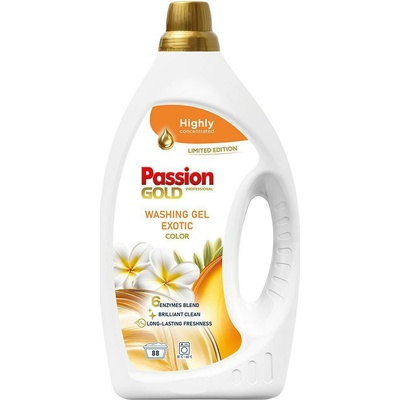 Passion Gold Prací gél Color Exotic 3,52 l 88 PD