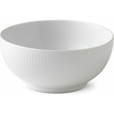 Royal Copenhagen Porcelánová miska porcelán White Fluted 730 ml