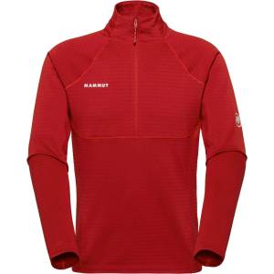 MAMMUT Мъжки поларен пуловер Mammut Taiss ML Half Zip Pull Fleece jumper - Dark Mammut Red (005-7577-0213)