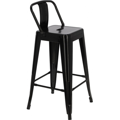 D2.Design Paris Back Short 66 cm černá