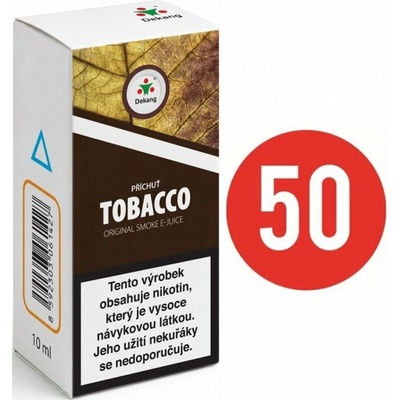 Dekang Fifty Tobacco 10 ml 18 mg