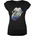 The Rolling Stones Foil Tongue Black M Дамски Риза (RSBLKTS02LB02)