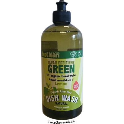 EcoClean prostředek na mytí nádobí Citrón 500 ml