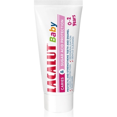 Lacalut Baby Caries and Sugar Acid Protection detská 0-2 Years 55 ml