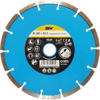 Magg Diamantový kotouč segmentový 180 x 22,2 mm DKS180