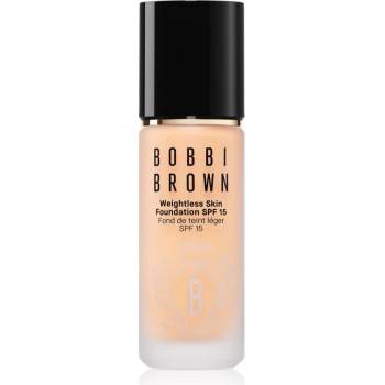 Bobbi Brown Weightless Skin Foundation SPF 15 дълготраен фон дьо тен с хидратиращ ефект цвят Golden Beige 30ml