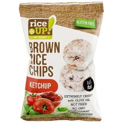 Rice up Rice Up Ryžové chipsy kečup 60 g
