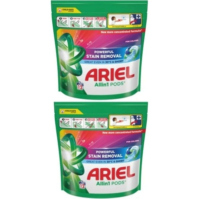 Ariel Color prací kapsle 2 x 12 PD