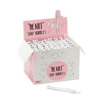 Svatební bublifuk se srdíčkem bílý 48 KS SVATBA