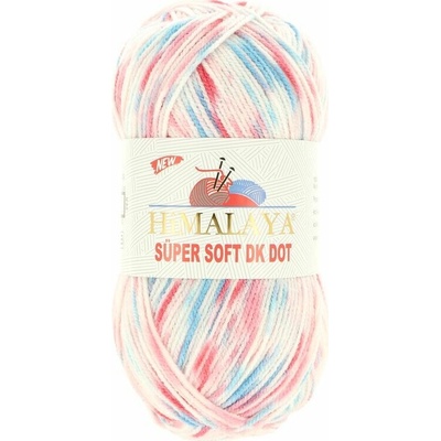 Himalaya Super Soft DK Dot 76001 červeno modrá