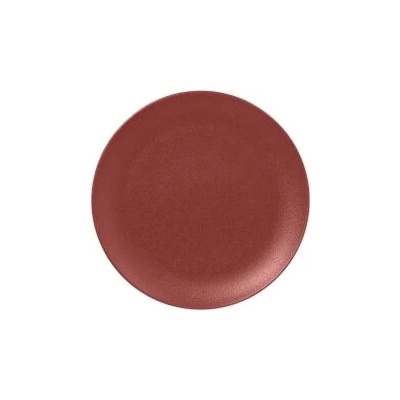 RAK Porcelain Tanier plytký 24 cm, tmavo červená NFNNPR24DR-12