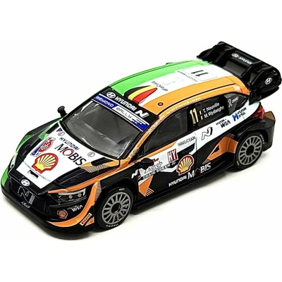 MINI GT Hyundai i20 N Rally1 11 2023 Rally Croatia Power Stage Winner 1:64
