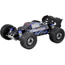 Amewi Hyper GO Pro modrá bezkefkový RC model auta elektrický buggy 4WD 4x4 RtR 2,4 GHz 1:16