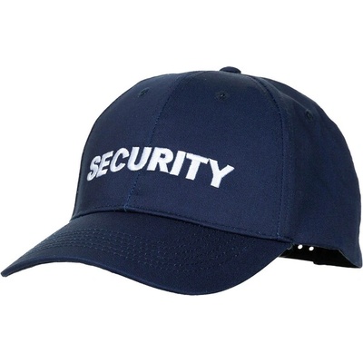 MFH Шапка - регулируем размер, бродирана Сигурност, синя (10280g)