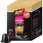 Café René | Lungo Forte - 100 капсули за Nespresso®
