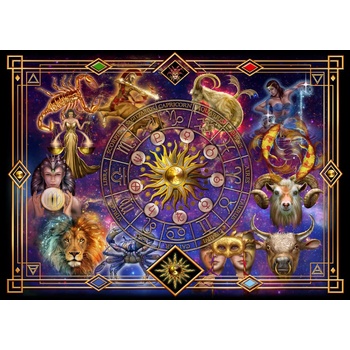 Bluebird Puzzle - Puzzle Ciro Marchetti: Zodiac Montage - 500 piese
