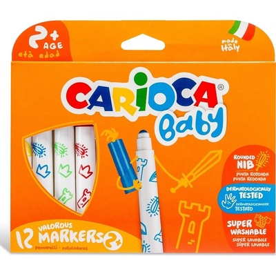 Fixy CARIOCA dětské Baby 2+, 12 ks