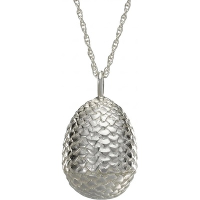 Noble Collection Strieborný prívesok Game of Thrones Dračie vajcia De Luxe NN0038