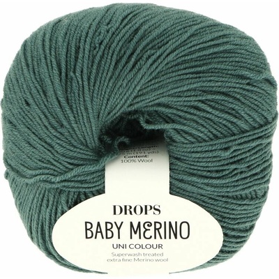 Drops Baby Merino UNI 66 modro zelená