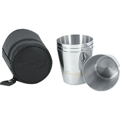 Sada nerezových pohárikov 4ks 30ml