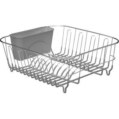 5five Simply Smart Odkapávač na nádobí, kovový, šedý, 36 × 32 × 13 cm – Zboží Dáma