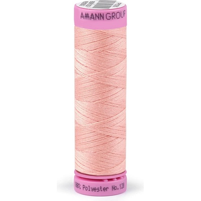 Stoklasa Polyesterové nitě návin 100 m Aspo Amann Balení: 5 ks, Varianta: 0065 Seashell Pink 0065 Seashell Pink