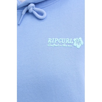 Rip Curl суичър с качулка дамски с памук SURF PUFF HERITAGE (0A0WFL)
