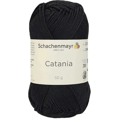 Schachenmayr Příze Catania 110 černá