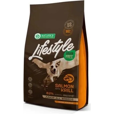 Natures P Lifestyle pes junior všechna plemena losos & kril 1,5 kg