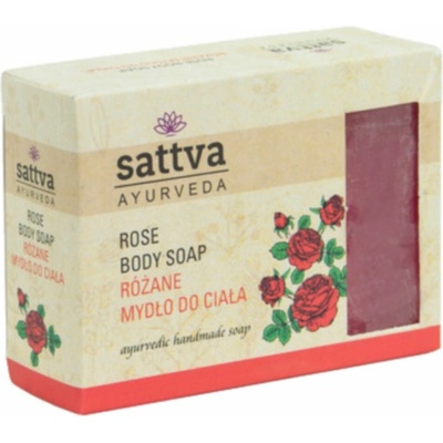 Sattva bylinné mydlo s ružou 125 g