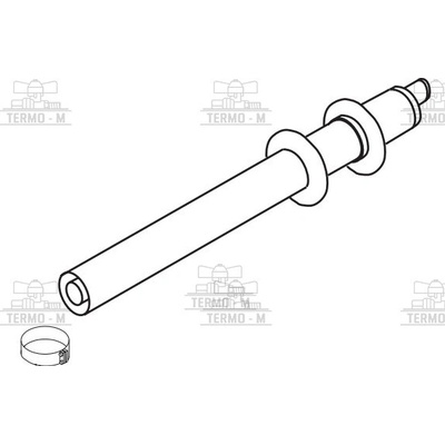 PROTHERM Rúrka koncová Ø 60/100 mm – 0,75 m T1KZ 0020219520