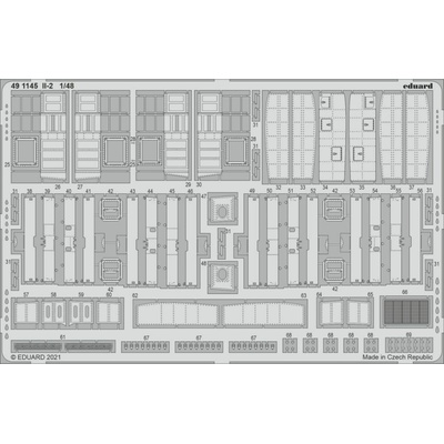 EDUARD 1/48 Il-2 for ZVEZDA kit