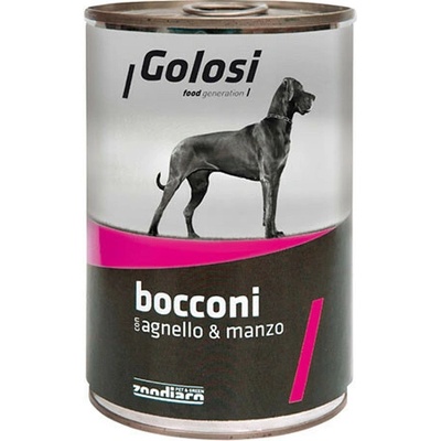 Zoodiaco Golosi Bocconi Jehněčí a hovězí s rýží 400 g