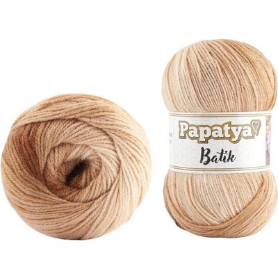 Kamgarn Příze Papatya Batik 554-02