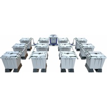Alien Hydroponics Rain 12Pot Silver 15 l